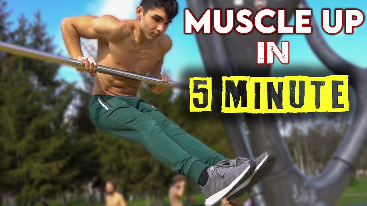 INVATA USOR MUSCLE UP IN 5 MINUTE I Calisthenics Skill