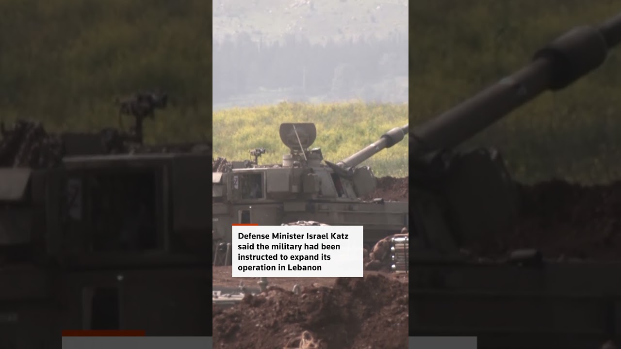 Israeli forces mass near Lebanon border