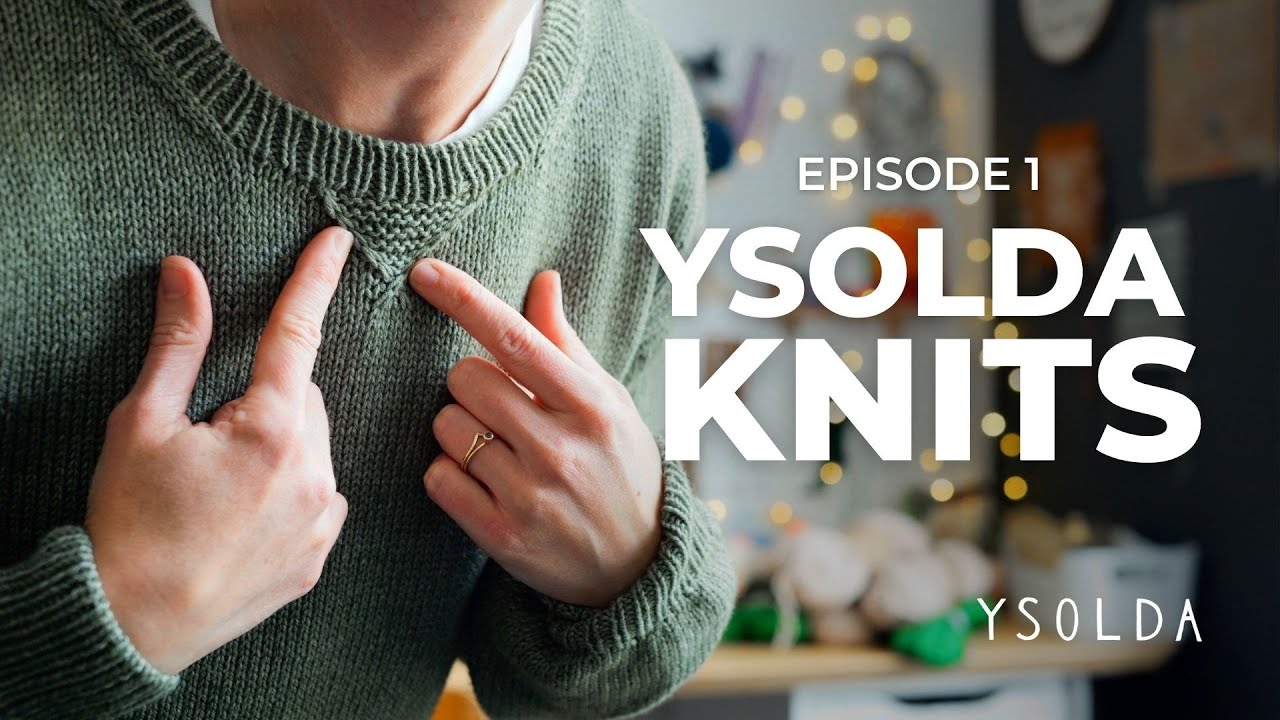 Ysolda Knits, эпизод 1 &mdash; первый взгляд на мои новые модели свитеров, лоскутное шитье и пряжа ко д...