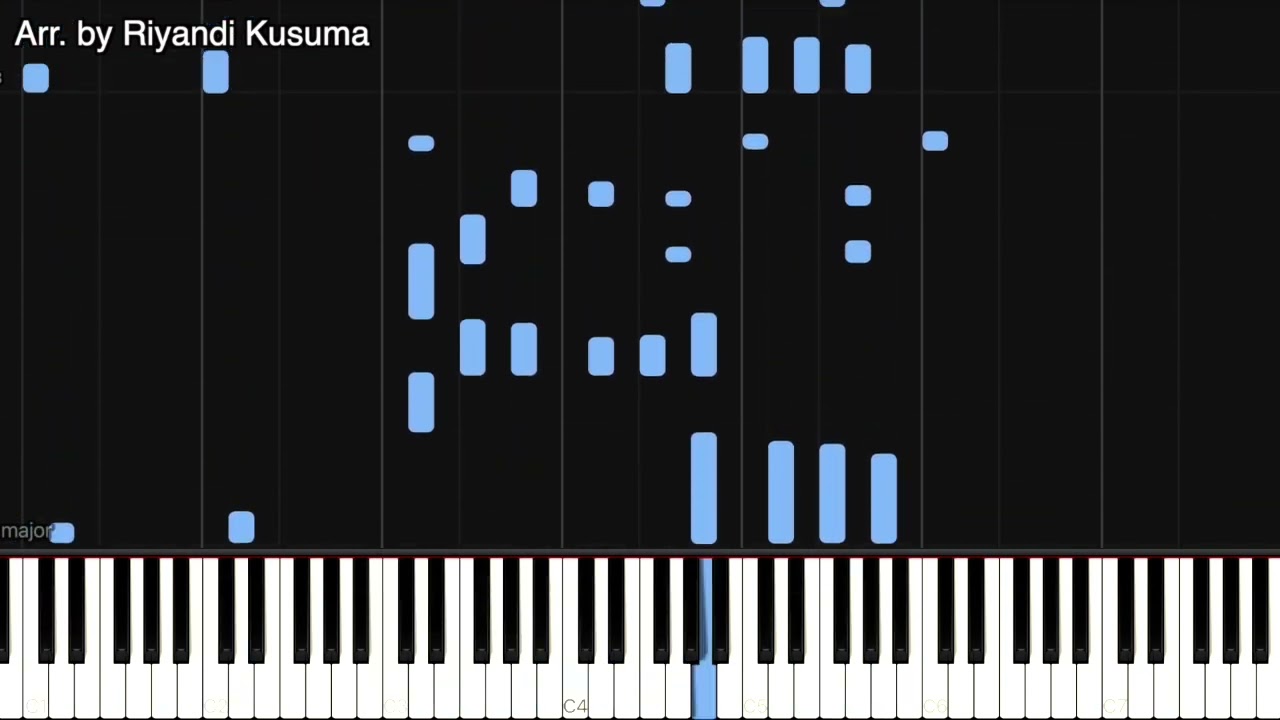 Adele - Set Fire To The Rain By Riyandi Kusuma Piano Tutorial