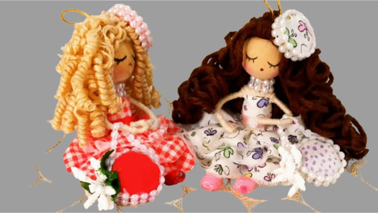 MİNYATÜR YAPIMI KOLAY MODA BEBEKLER-MINIATURE EASY TO BUILD FASHION DOLLS-FAİRY DOLL