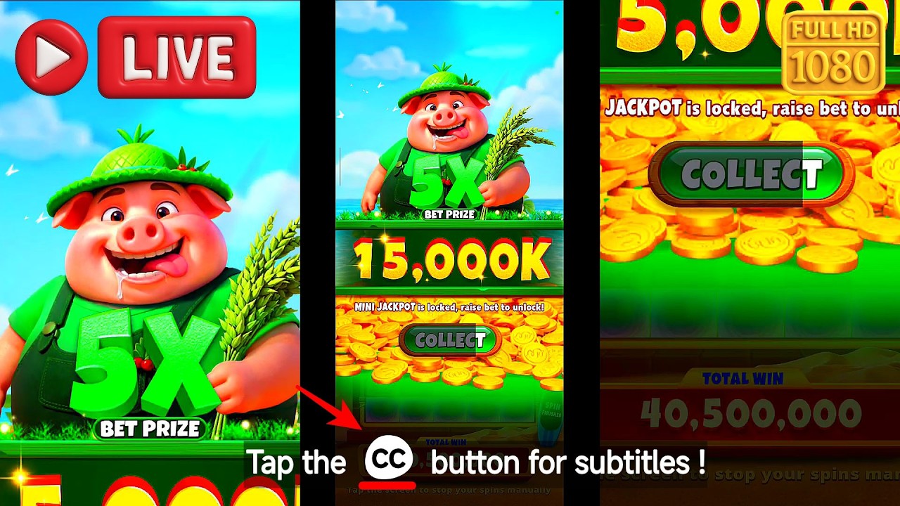 Cash Frenzy Casino Free Coins Piggies in Paradis Slots 🏆 Top