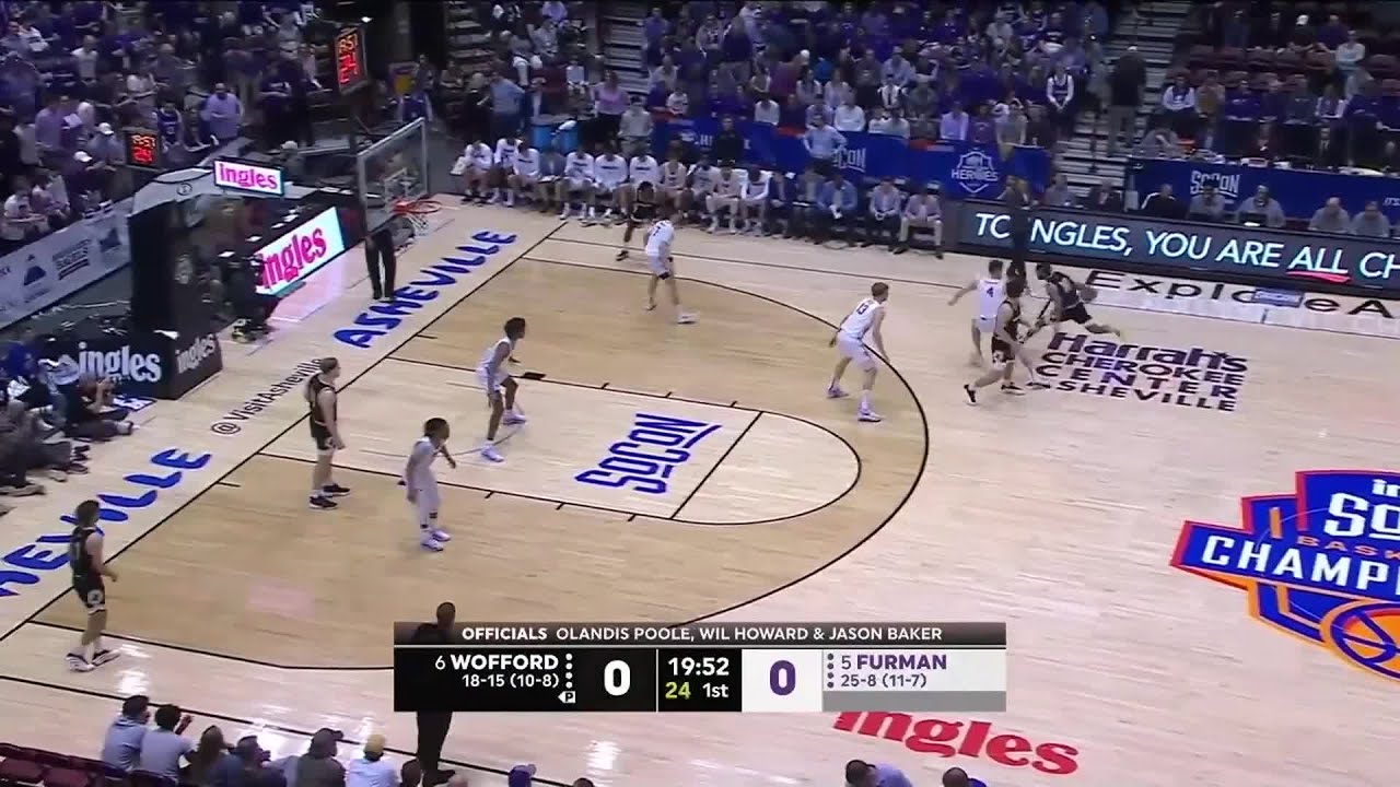 Men’s Basketball: Wofford vs Furman | Full Game Highlights