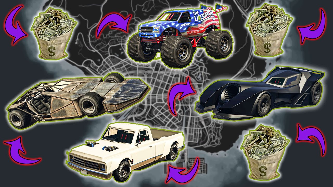 GTA 5 - All New Secret Car & Rare Money Locations!