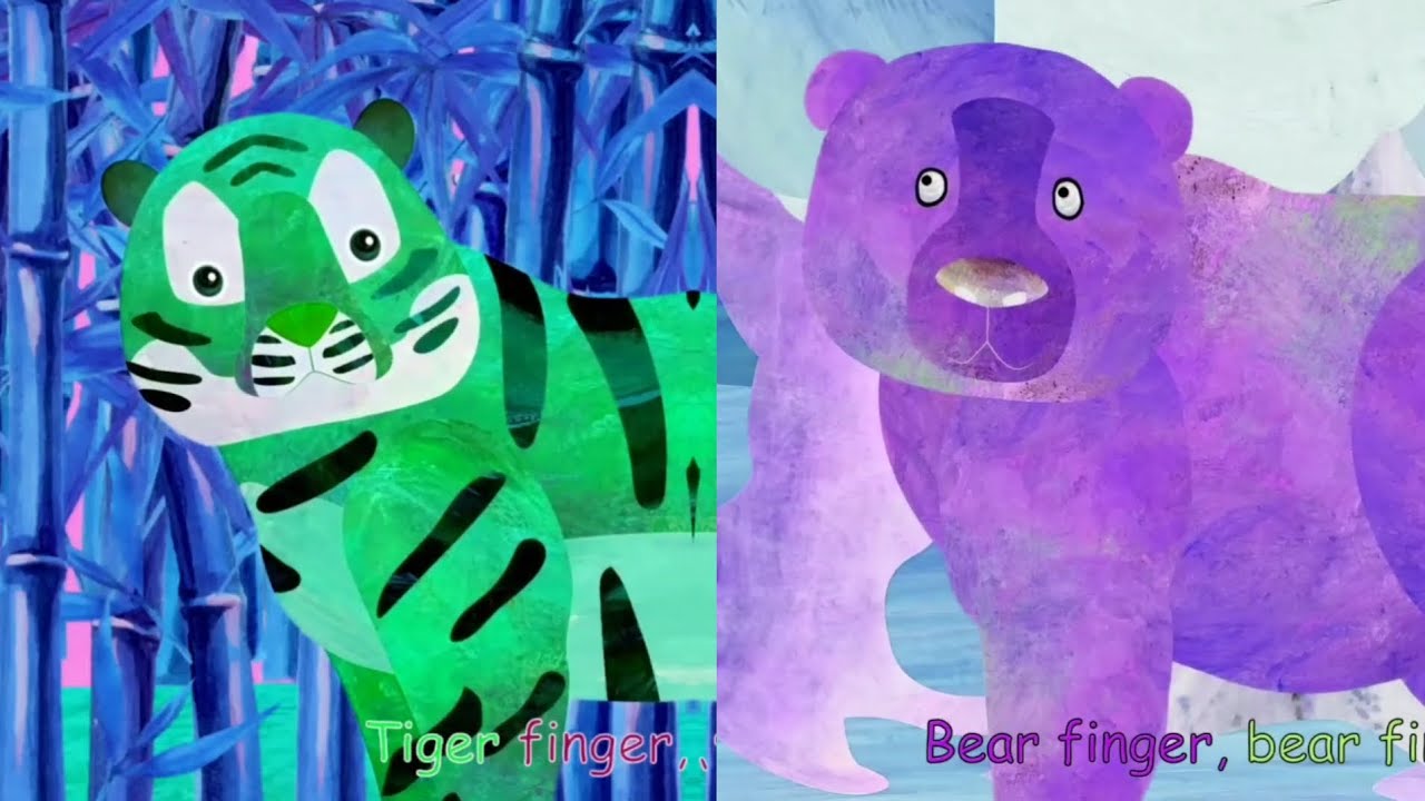 Bear Finger and Tiger Finger Were Are You Effects//Sponsored By Gamavison Csupo Effects 
