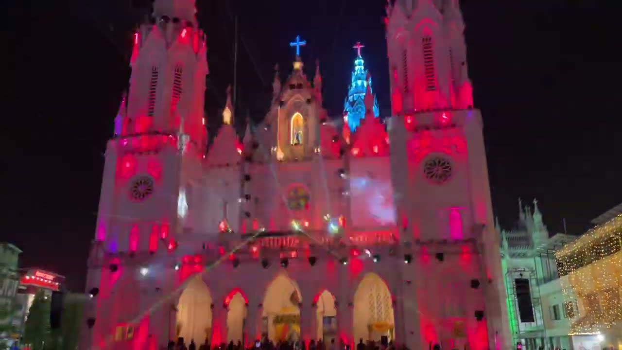  പുത്തൻപള്ളി പെരുന്നാൾ light show, തൃശൂർ 