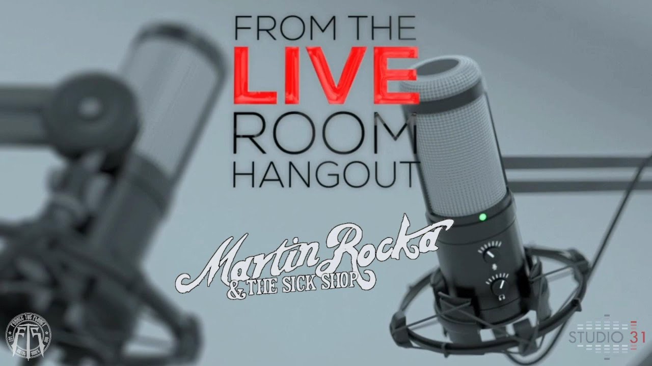Live Room Hangout with Martin Rocka