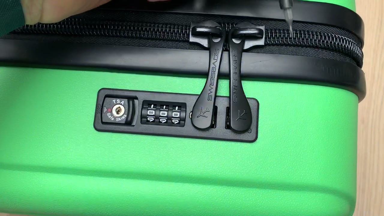 Déchiffrage d’un cadenas valise Swissbags modèle « tourist￼ » (version safe skies) FR