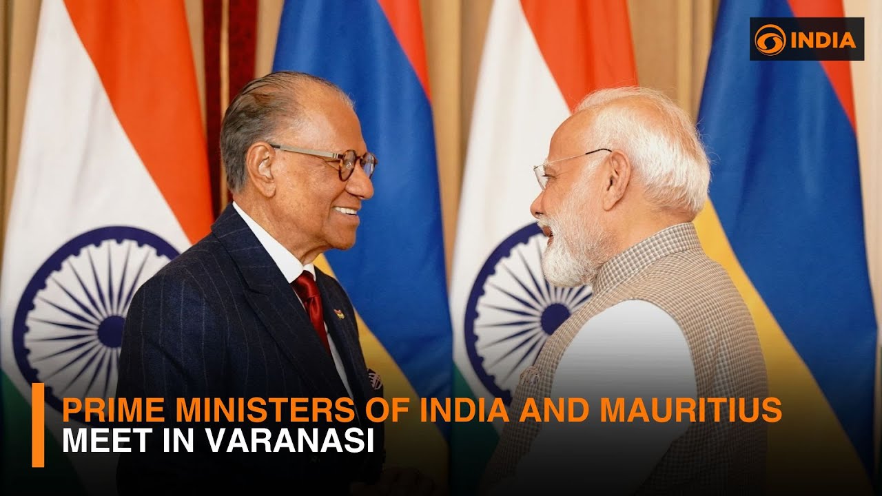 Prime Ministers of India and Mauritius meet in Varanasi, ink several agreements & MoUs