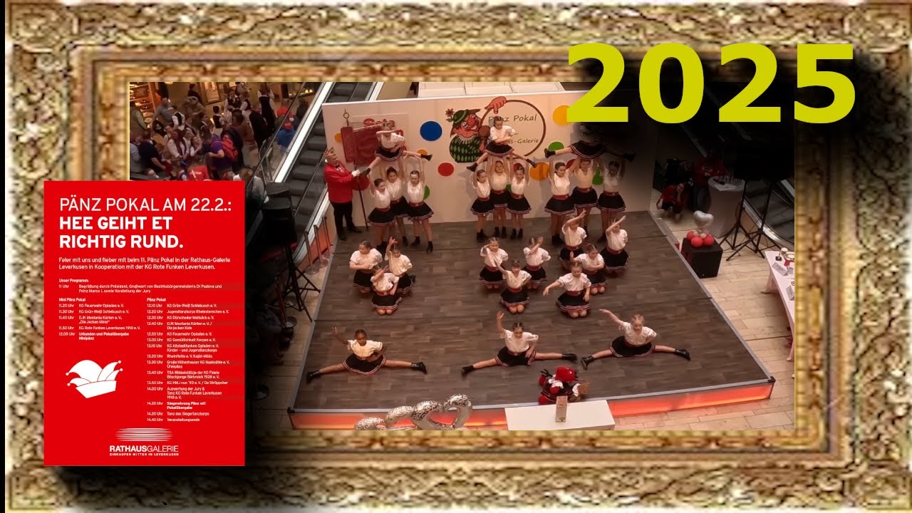 Pänz-Pokal 2025 in der Rathaus-Galerie Leverkusen | KG Gemütlichkeit Kerpen e.V.