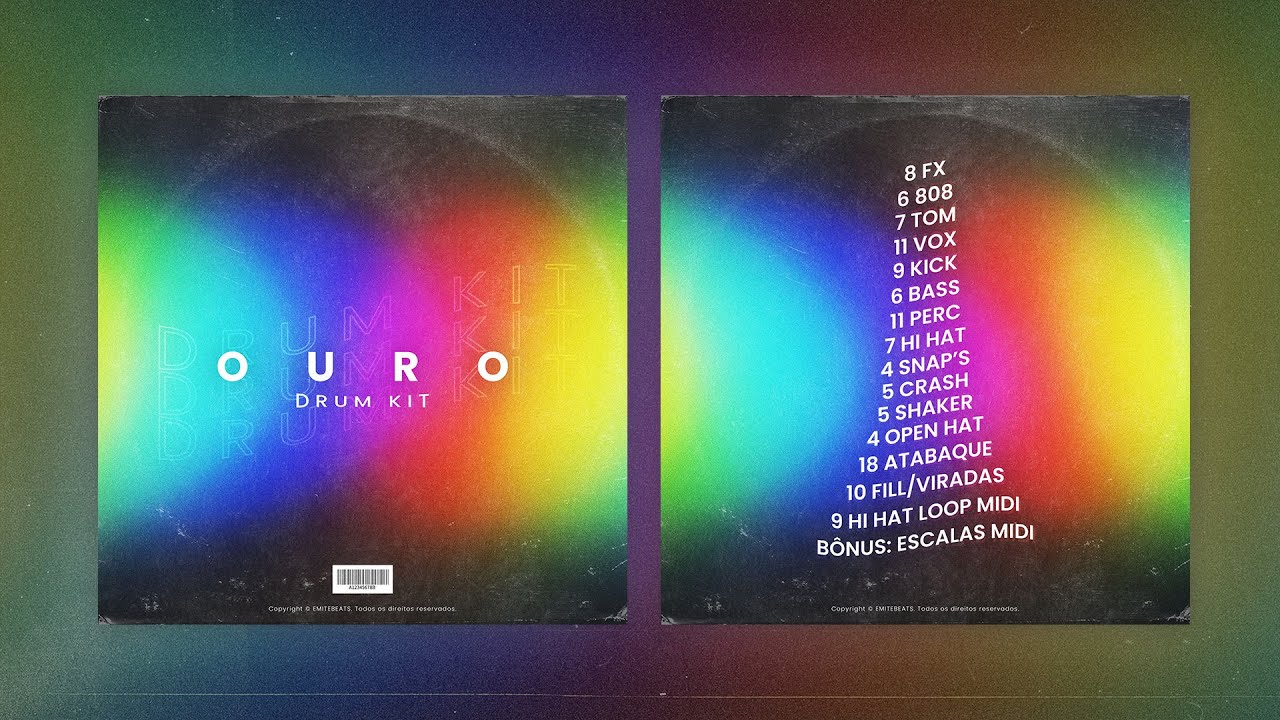''Ouro'' - Funk Consciente Drum Kit (Emite Beats)