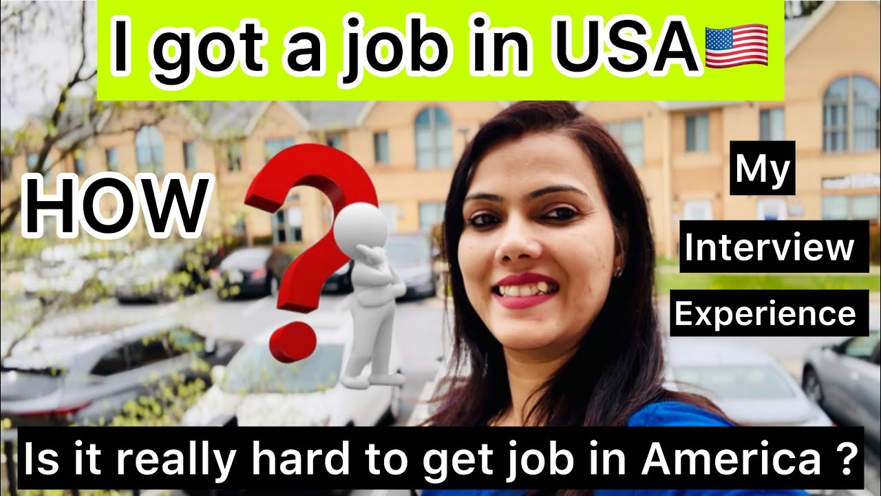 I Got Job In USA|अमेरिका में नौकरी कैसे मिली | My Interview Experience ​