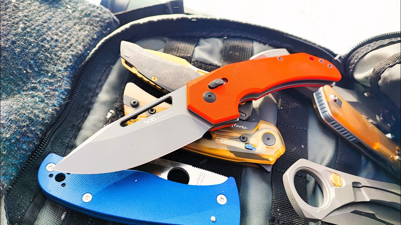 Датский найфмейкер Миккел Вилумсен и нож SOG Prohen #unboxing #fishing #survival #edc #hunting