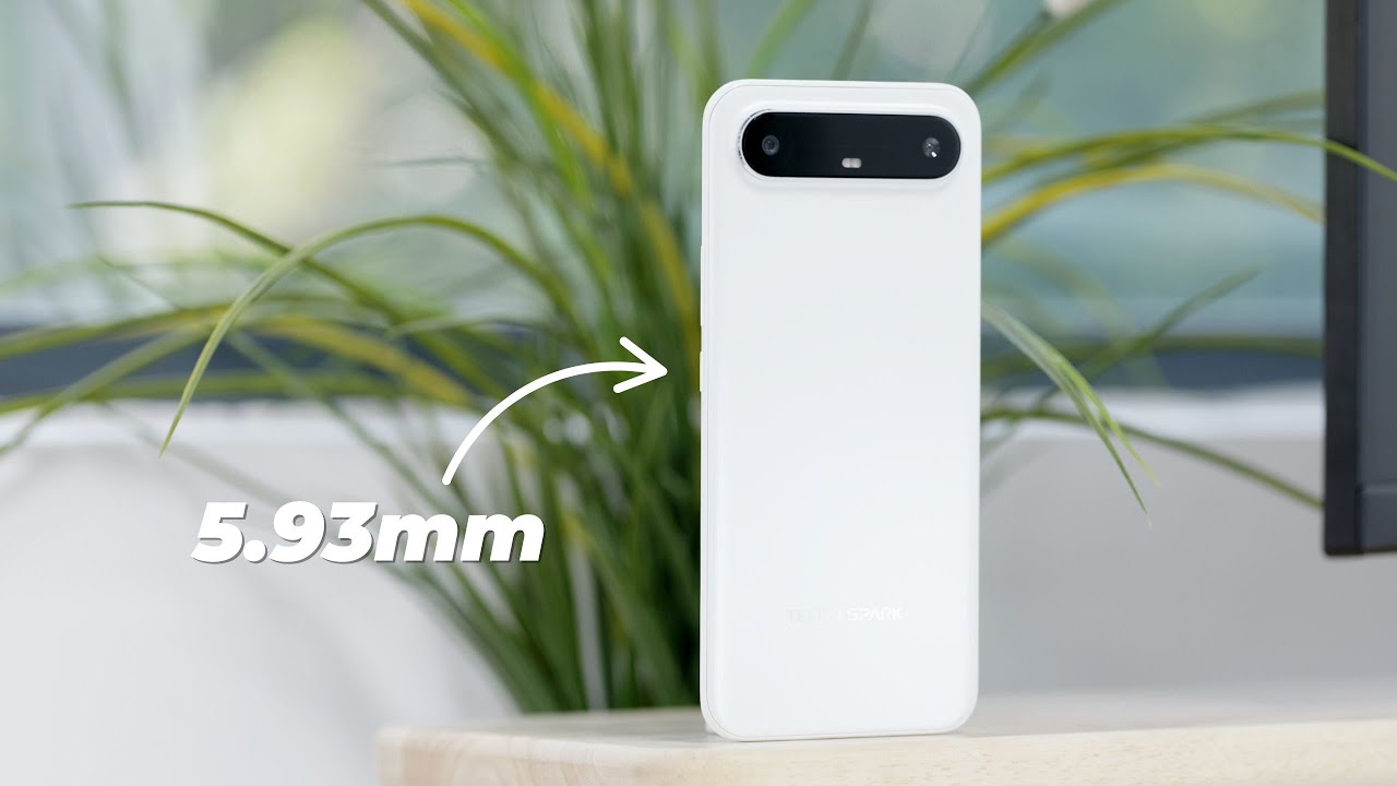 Обзор TECNO Spark Slim: что, если сравнить его с iPhone Air