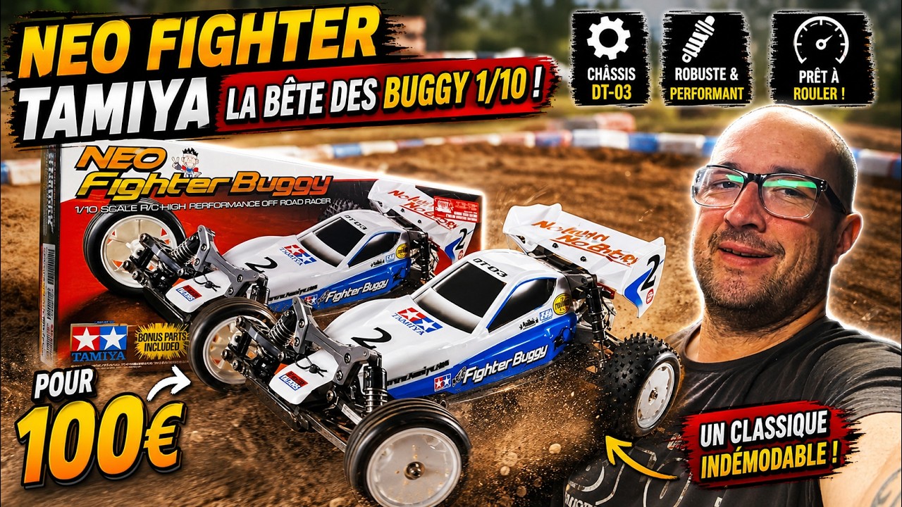 NEO FIGHTER TAMIYA : LA BÊTE DES BUGGY 1/10 Pour 100€ 🤯 #tamiya