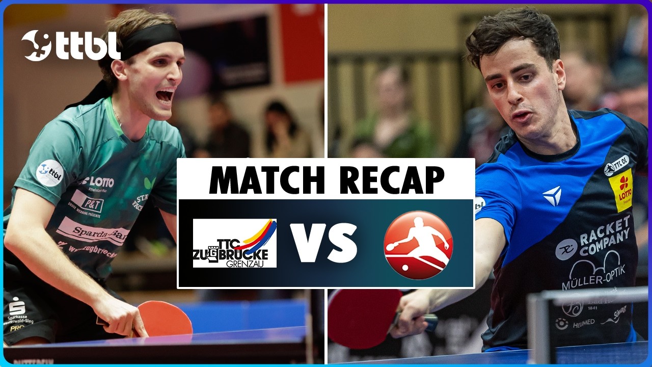 GRENZAU vs. BAD HOMBURG (Tischtennis Bundesliga Recap) | Matchday 18 | 2025/2026