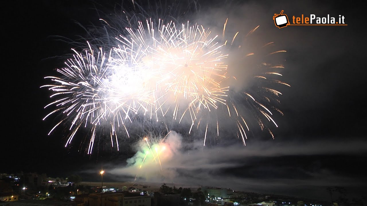 Festeggiamenti San Francesco di Paola 2015 -  Grande Spettacolo Pirotecnico 4 Maggio 2015