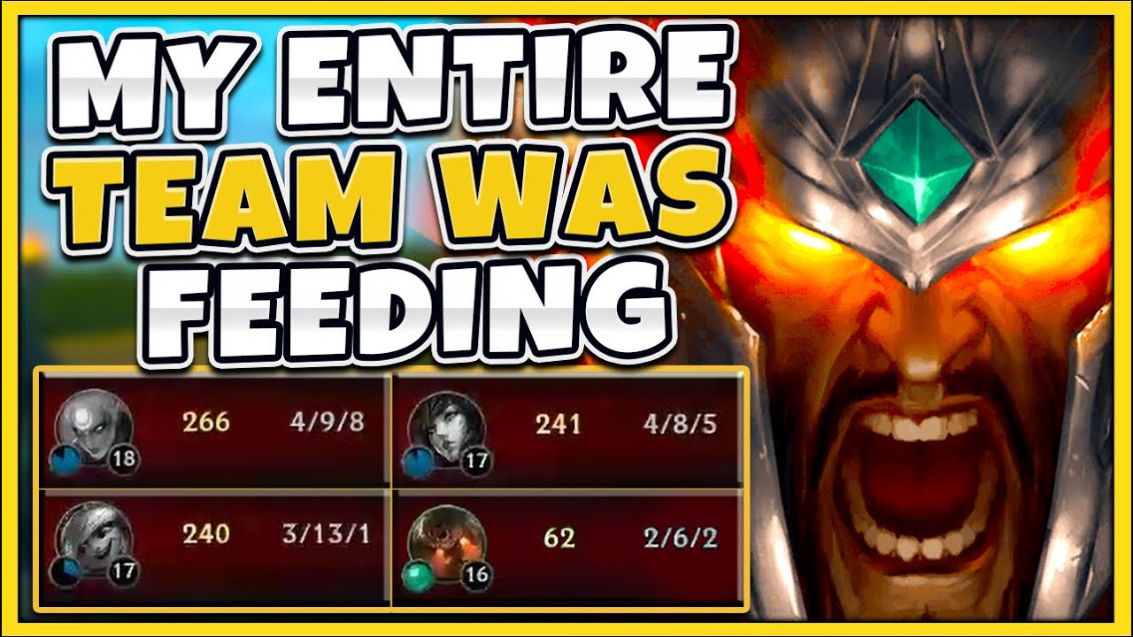 This Was A Completely Impossible 1v9... What Else Could I Do? - League of Legends