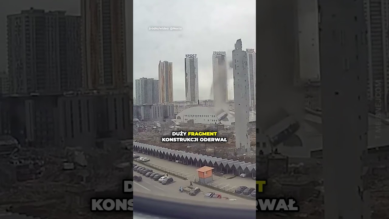 KATASTROFA W KRASNOGORSKU! OGROMNA CZĘŚĆ KOMPLEKSU &bdquo;SNEJKOM&rdquo; RUNĘŁA NA ZIEMIĘ!