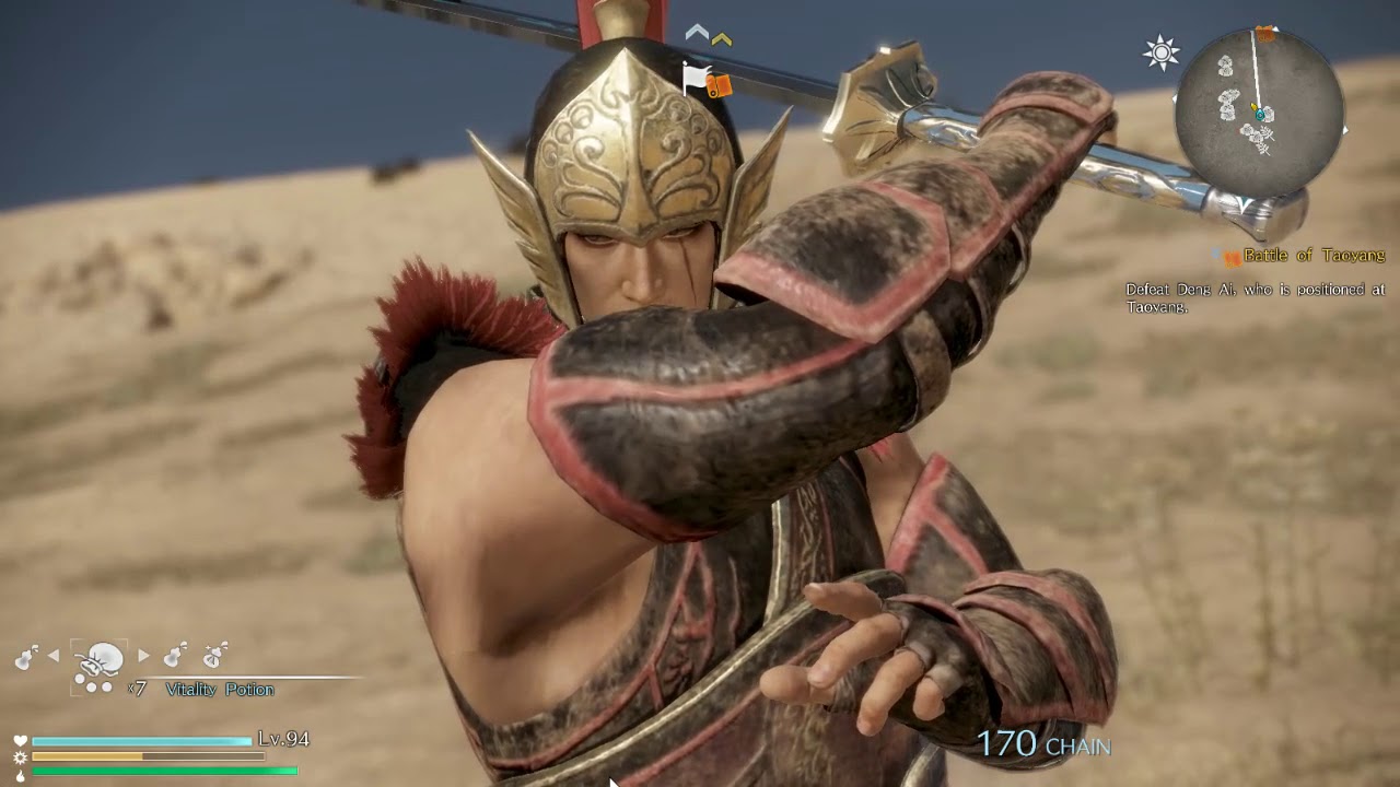Dynasty Warriors 9 - Curved Sword/Katana DLC gameplay