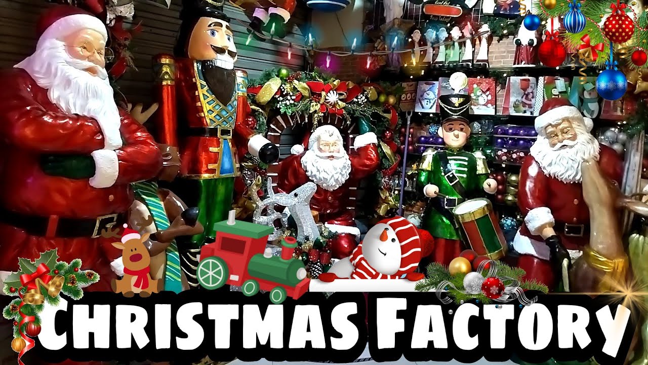 Christmas Factory -Manufacturer, Exporter of Santa Claus Products, decors & ornaments in Philippines