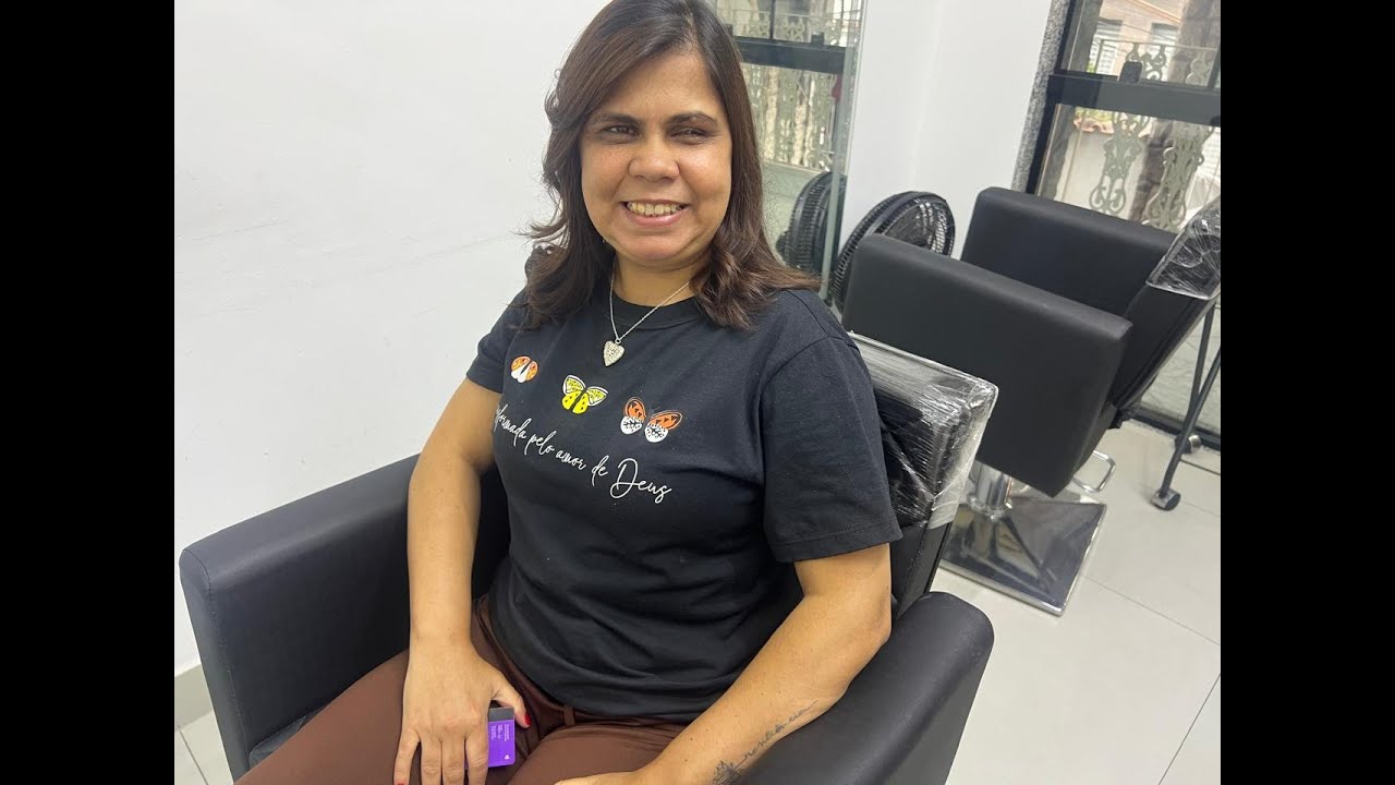 Dia de Salão, Transformação e Beleza 🌟 – Reconstrução, Degradê, Unhas e Muito Mais! #QuéziaMoreira