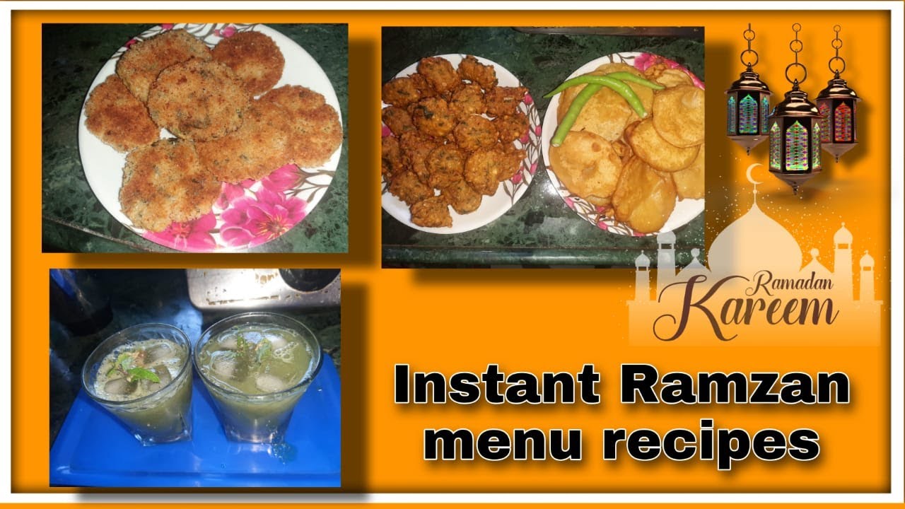 | 4 instant iftar recipes | | Rahat Kitchen | #ramzanspecial ##rahatkitchen #iftarrecipes