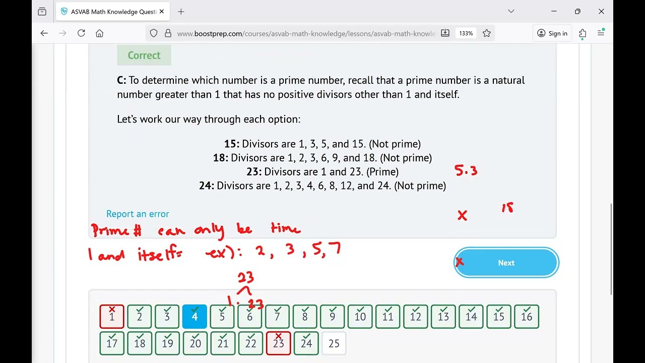 ASVAB Math Knowledge Exam 6