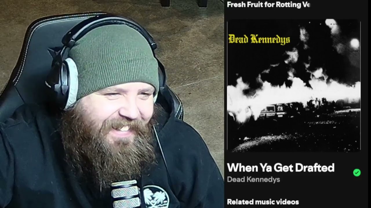 The Dead Kennedys - Fresh Fruit for Rotting Vegetables  //  LP REACT