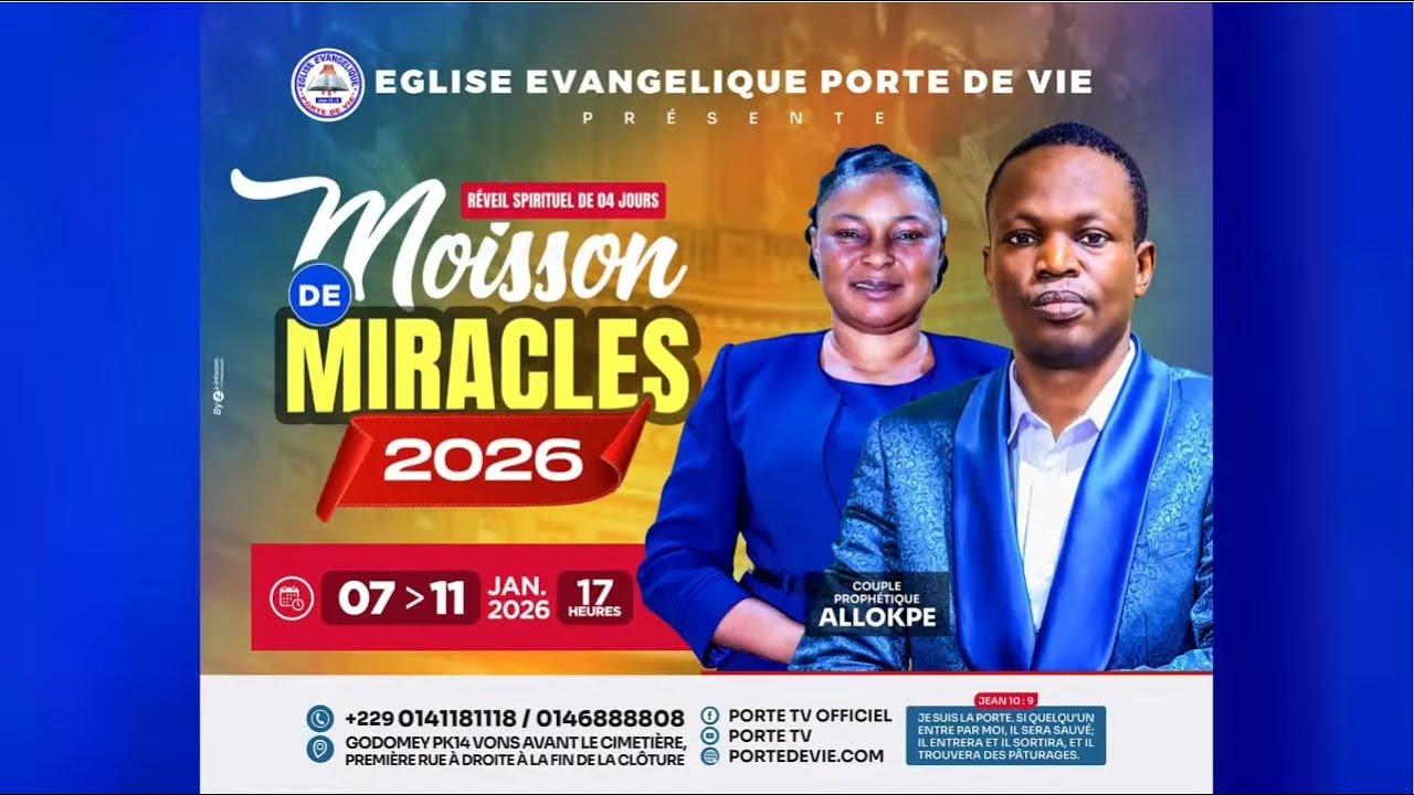 🟥 MOISSON DE MIRACLES 2026 (APOTH&Eacute;OSE)