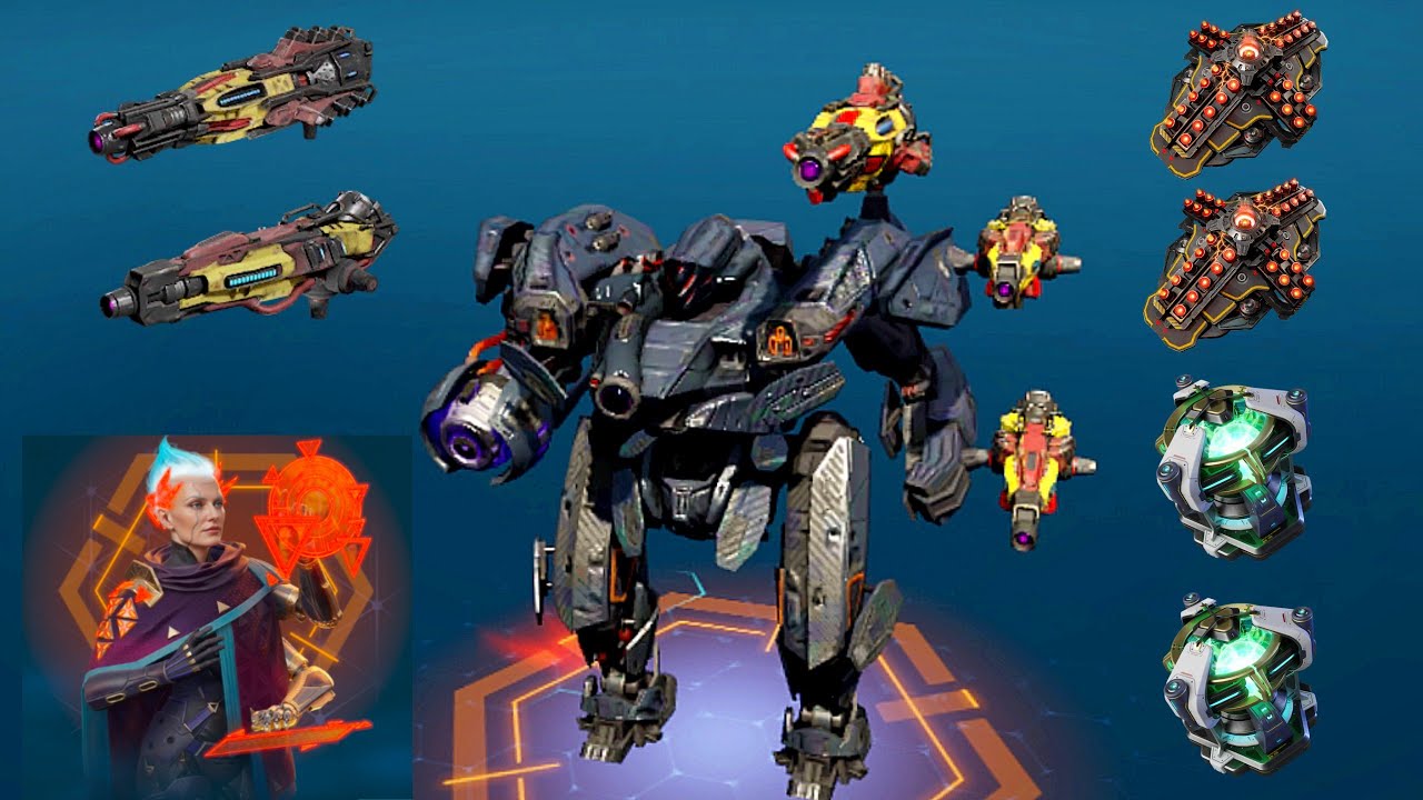 [War Robot] rọi đèn soi ếch con ếch nhảy vào mặt