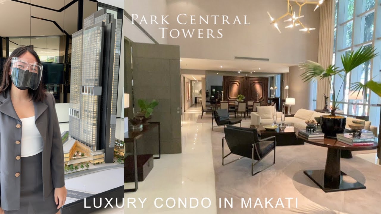 Luxury 3-Bedroom Villa Unit in Makati | Park Central Towers Showroom