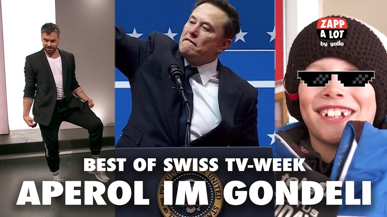 Aperol im Gondeli 🇨🇭 - 👉 Abonniere @zappalot - Best of Swiss TV-Week