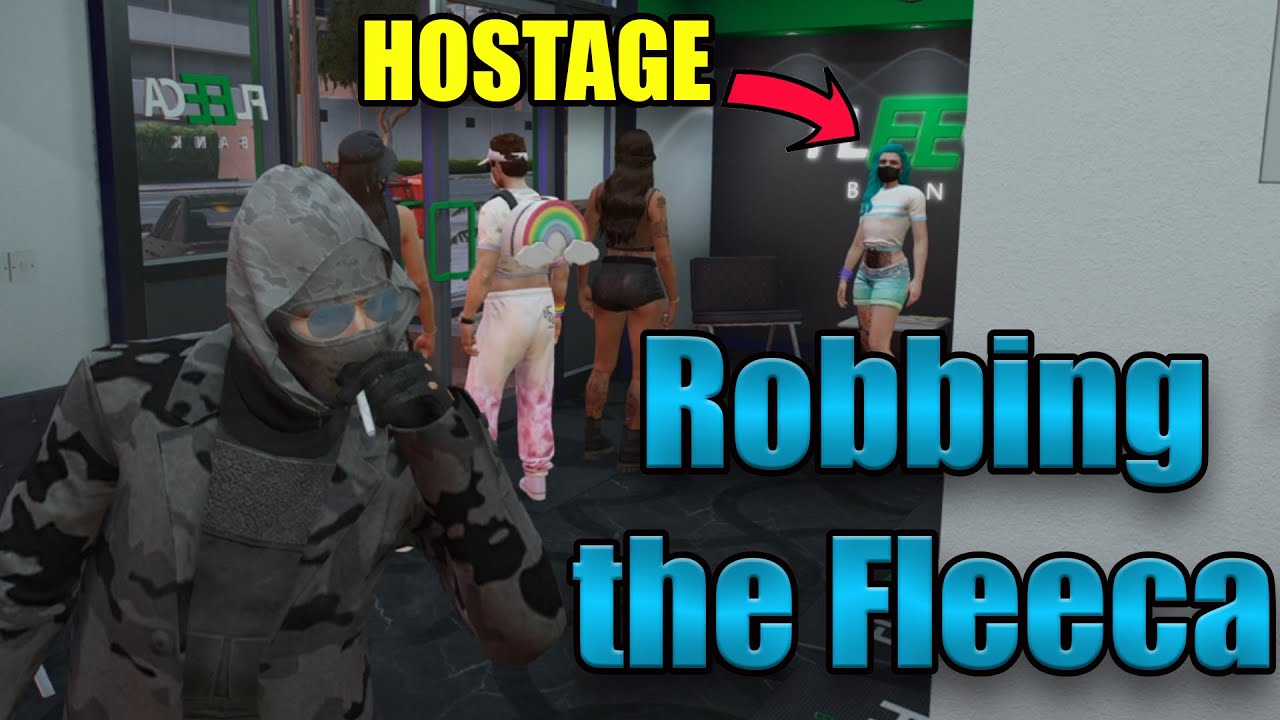 Tex Graves Robs A Fleeca with Winter, Emmy, and Koa | NoPixel GTA RP