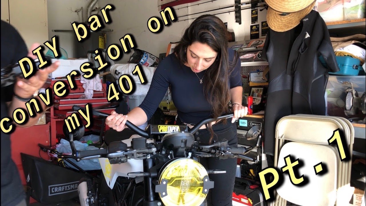 DIY BAR CONVERSION on my Vitpilen 401 (PT. 1)
