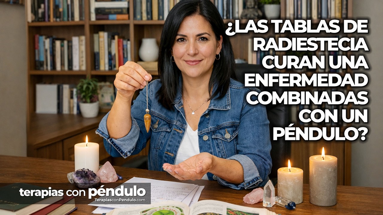 &iexcl;QU&Eacute; NO TE ENGA&Ntilde;EN! &iquest;UN P&Eacute;NDULO Y TABLAS DE RADIESTESIA NO CURAN ENFERMEDADES? TE INDICAN BLOQUEOS
