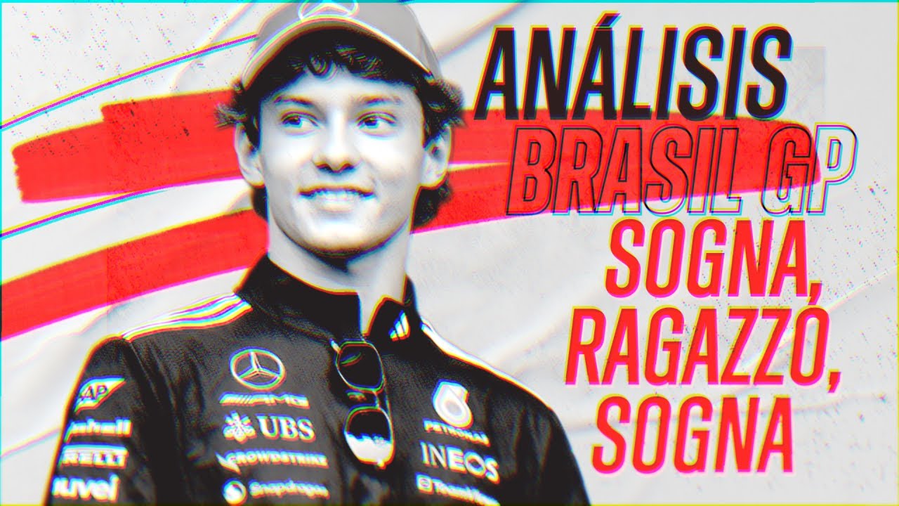 Sogna, ragazzo, sogna. Kimi Antonelli obtiene su segundo podio en F1. #StreamPassF1 #BrasilGP
