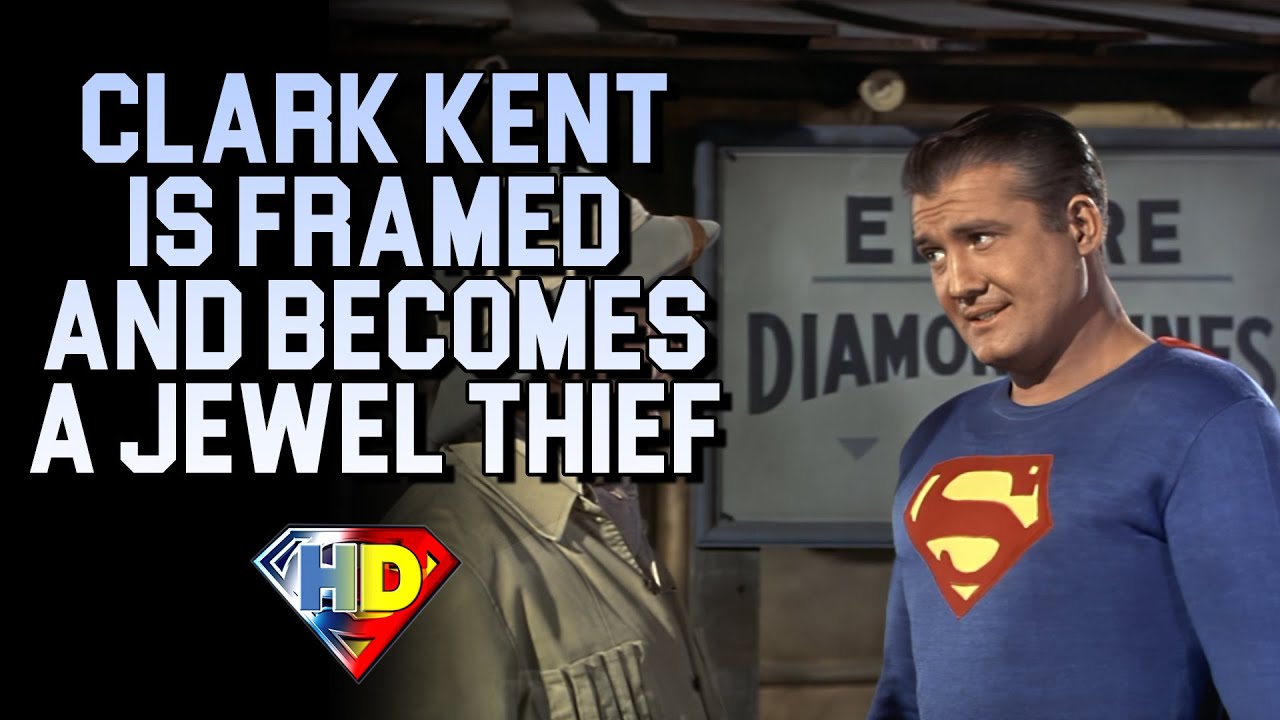 Clark is Framed, becomes Jewel Thief (Clark Kent, Outlaw) - Ai-Remastered 4K - Superboy: The Legacy