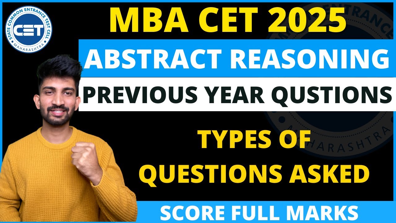 Mba cet Abstract Reasoning Important questions 2025 | mba cet 2025 preparation