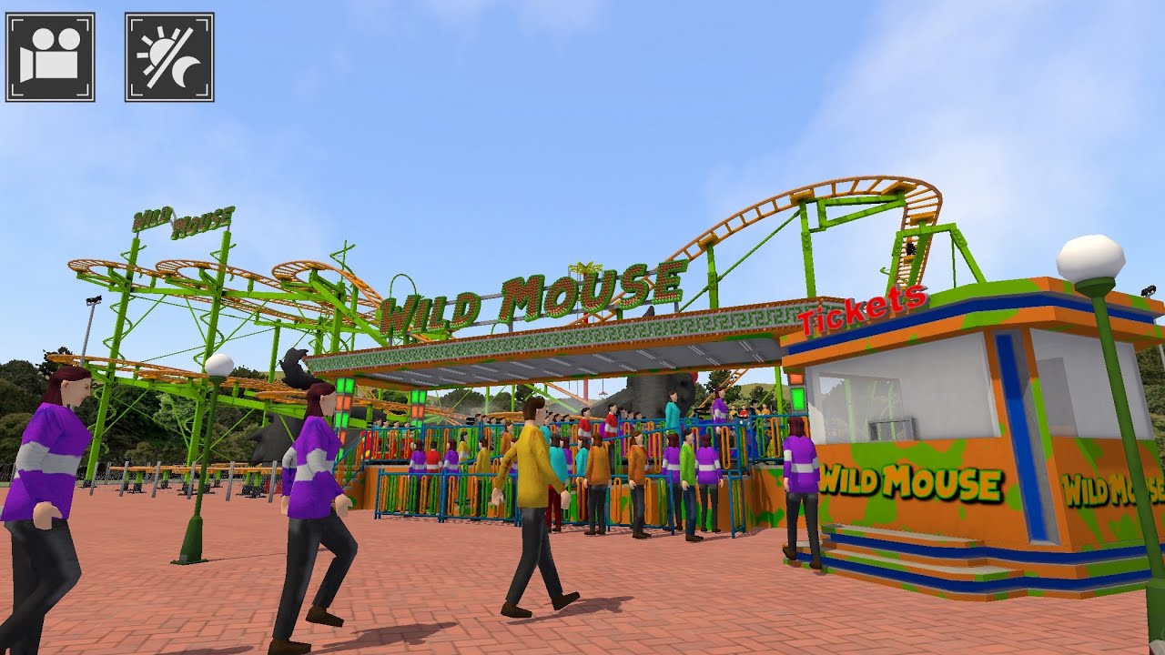 Wilde Maus Kirmessimulator Rollercoaster