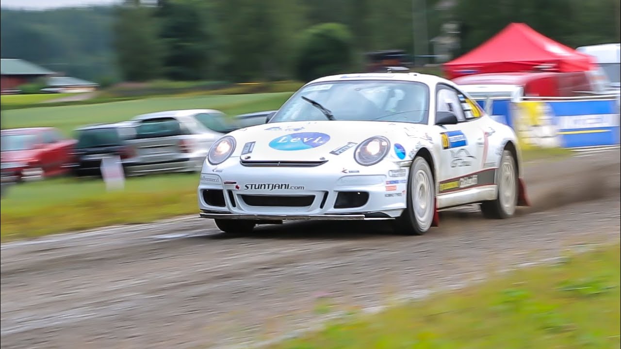 Porsche 997 GT3 Rally – WRC Rally Finland 2014 – First ever start with GT3 at WRC on gravel