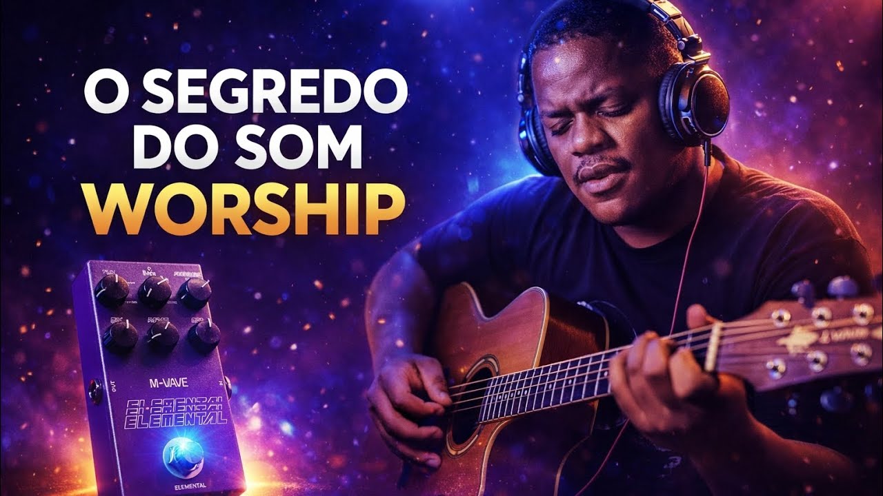 Como Ter o MELHOR Som de Worship no Violão (Setup, Reverb e Técnica na Igreja)