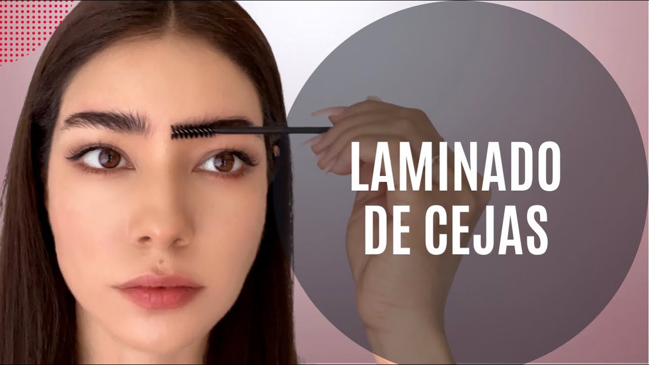 Laminado de cejas / Planchado de cejas En casa súper fácil
