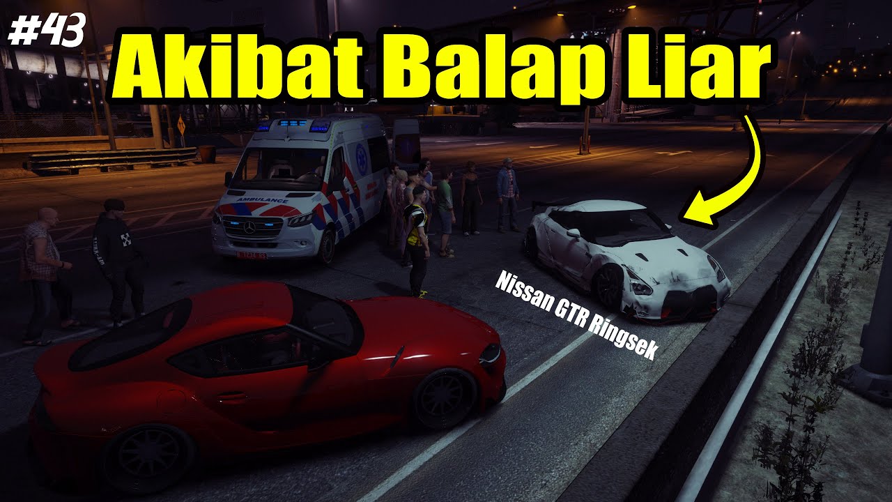 Kecelakaan Saat Balap Liar - Eps 43 -Serial Rojali S2