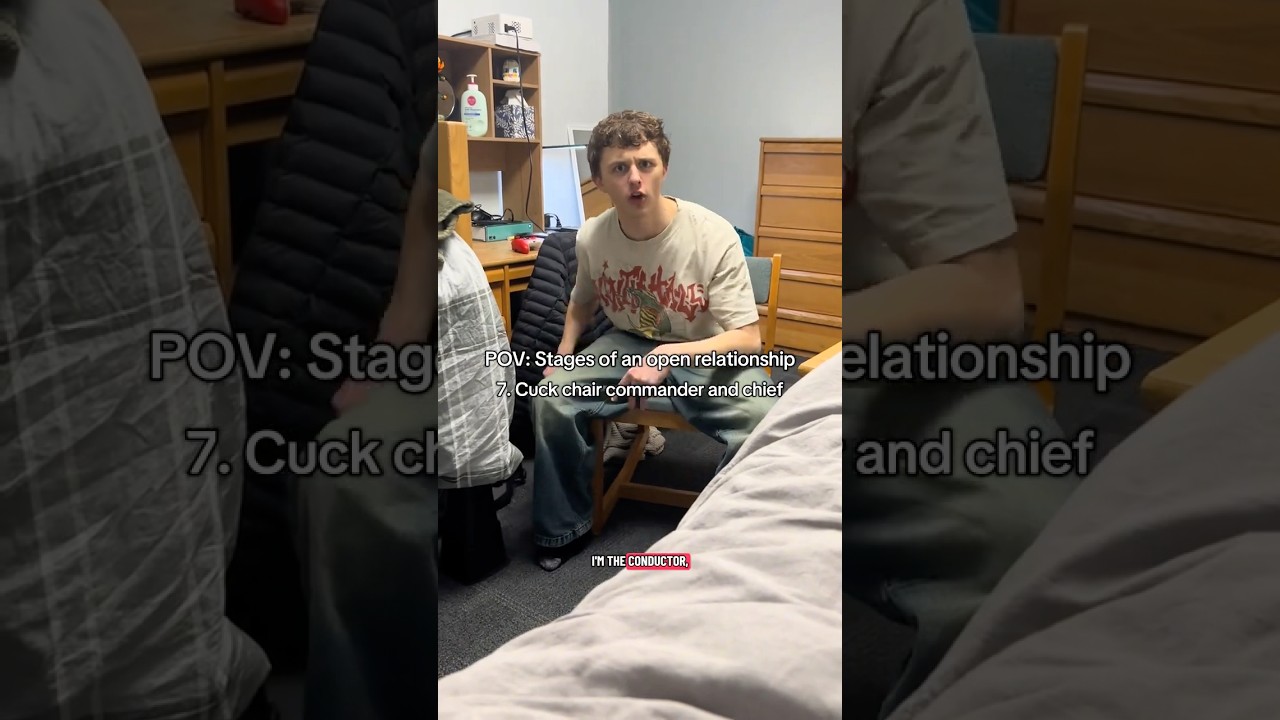 WE all on stage 7 #cuckchair #openrelationship #skit #wifesbf #relateable