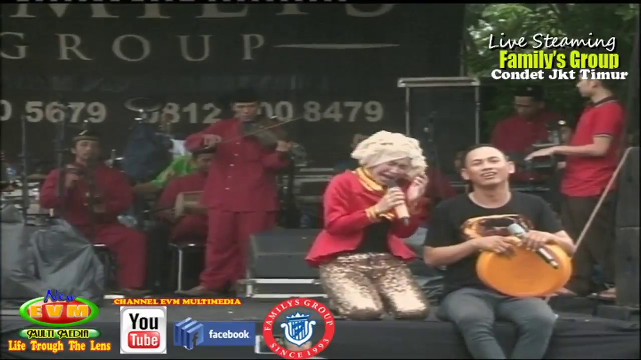 Cablak Feat Maja dan Ella latah, satu panggung familys group