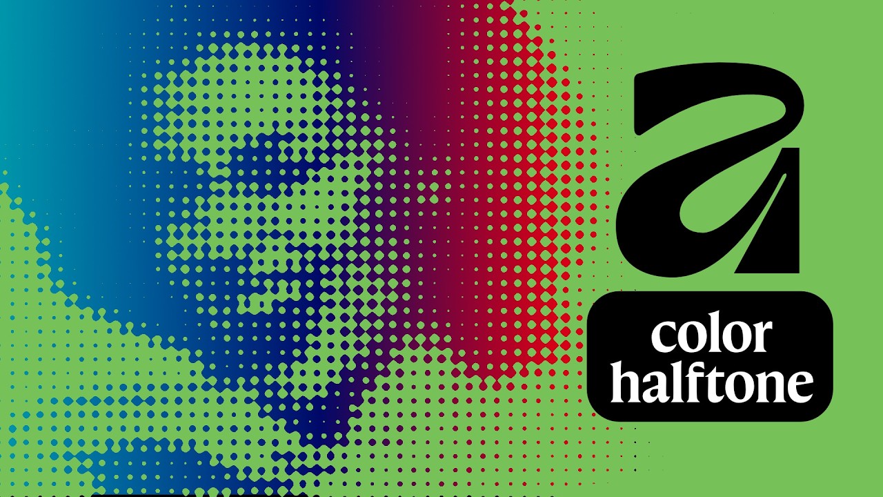 6 Ways to apply color to a Black and White image/Layer like Halftone or Threshold) in Affinity