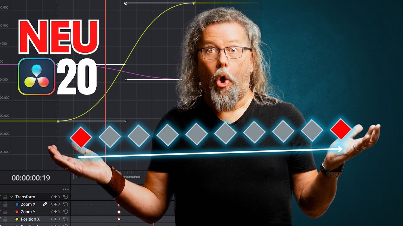 Keyframes in Resolve 20 = GAMECHANGER! Das musst du sehen.