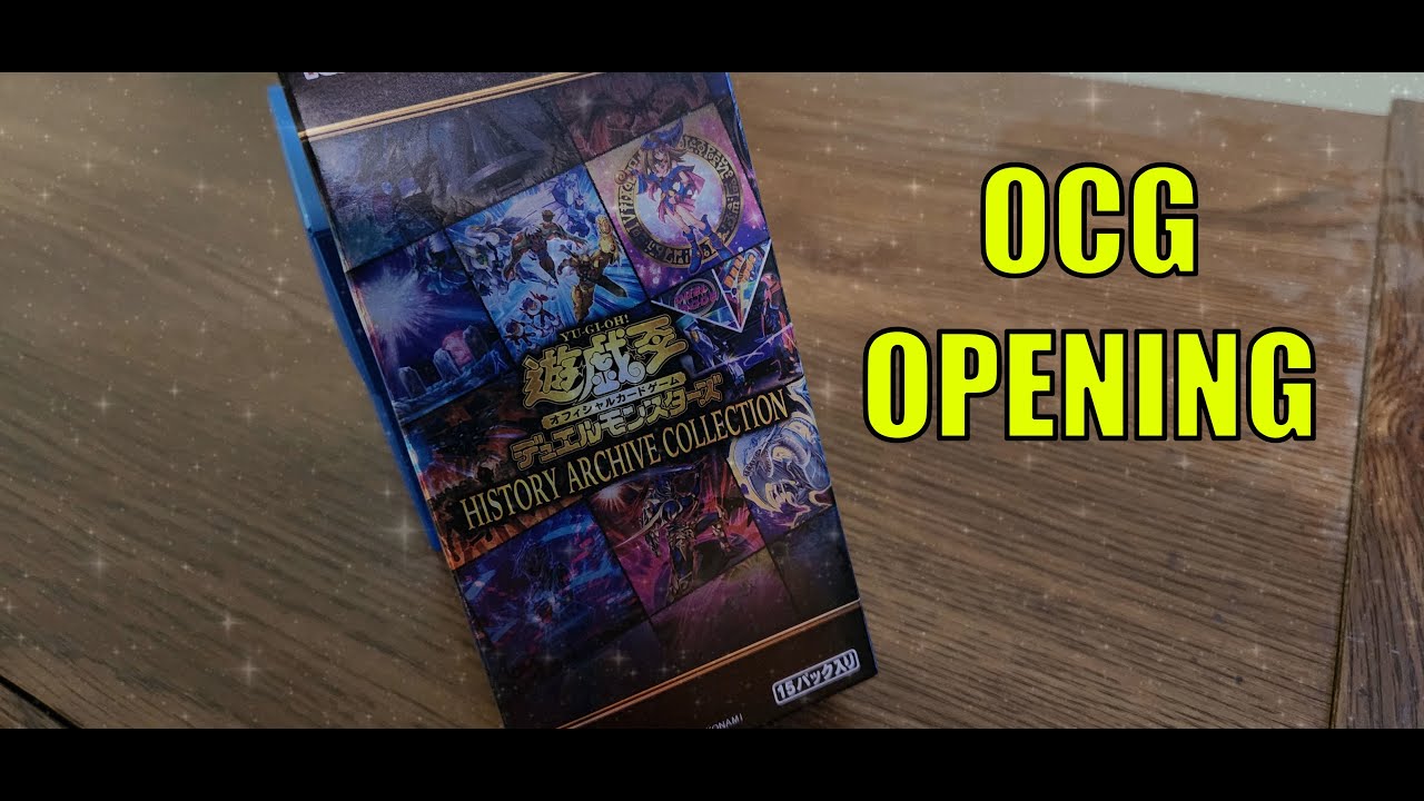 History Archive Collection Booster Box Opening - Yugioh OCG