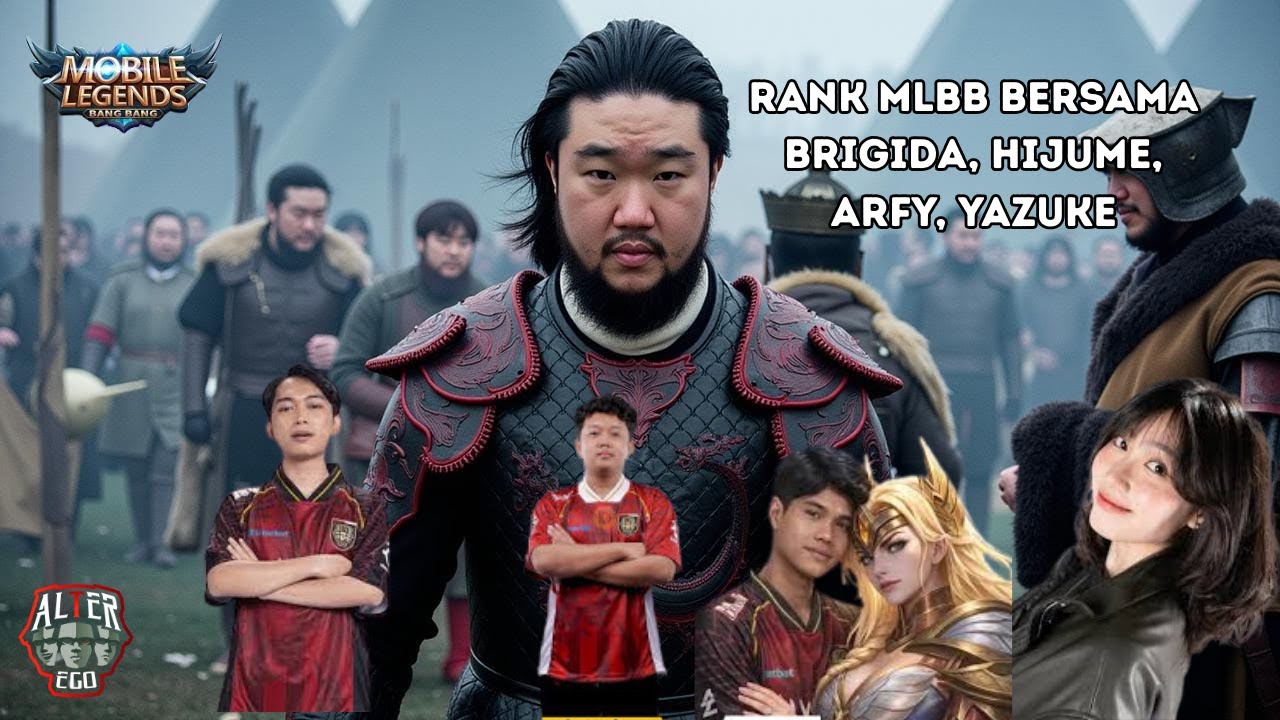 YANG KALIAN TUNGGU2 MLBB BERSAMA BRIGIDA,  @HijumeOfficial  @Arfybruh @Yazukee7